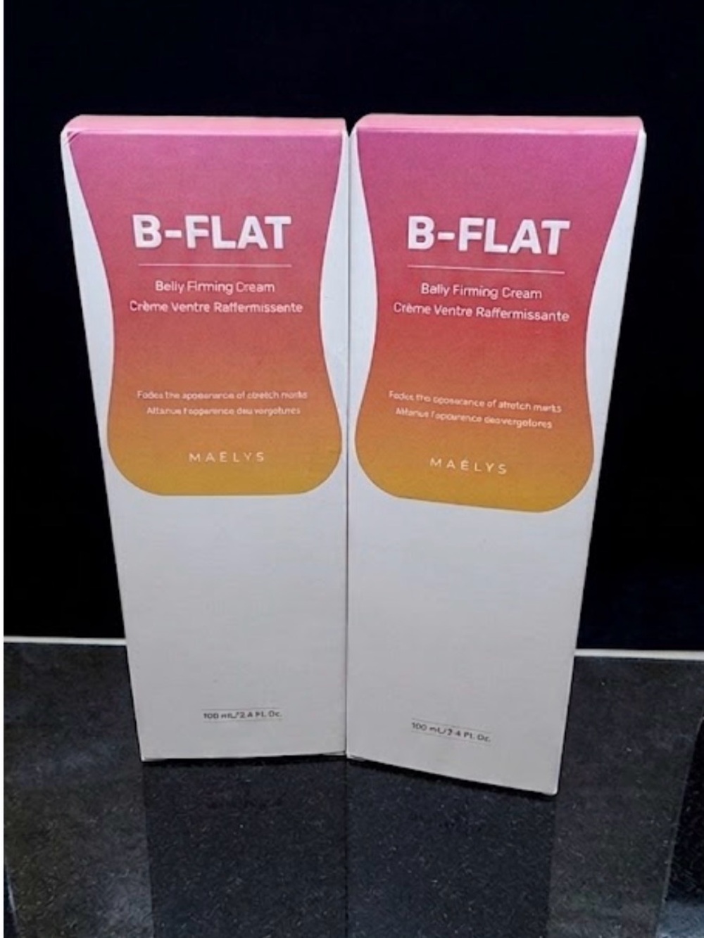 2 B-FLAT Belly Firming Cream by MAELYS - summer body ready